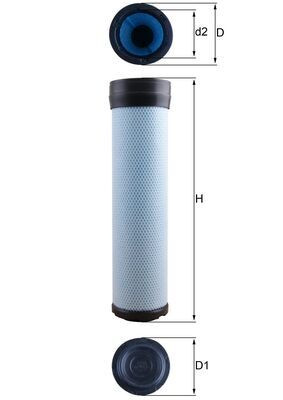 MAHLE Sekundärluftfilter