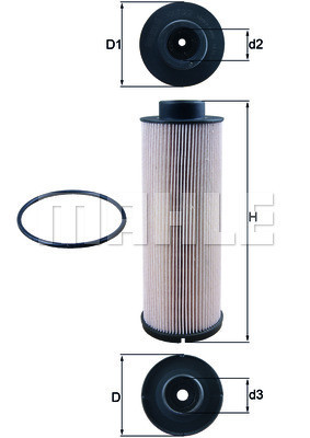 MAHLE Kraftstofffilter
