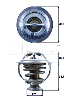 MAHLE Thermostat, Kühlmittel