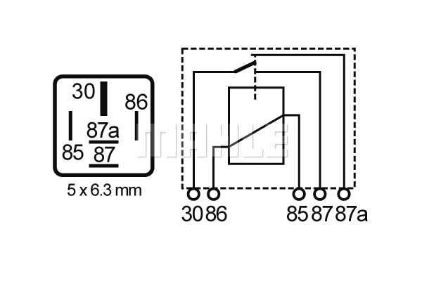 MAHLE Relais, Arbeitsstrom