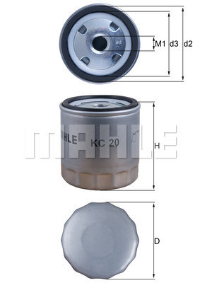 MAHLE Kraftstofffilter