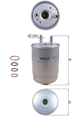 MAHLE Kraftstofffilter