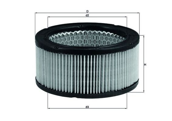 MAHLE Luftfilter