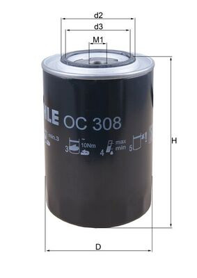 MAHLE Ölfilter