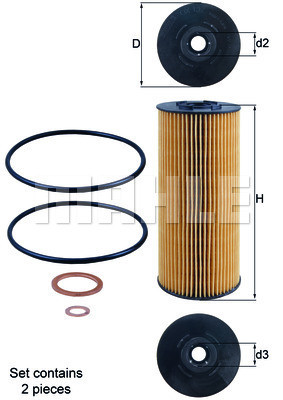 MAHLE Ölfilter