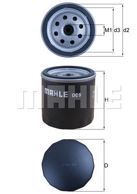 MAHLE Ölfilter