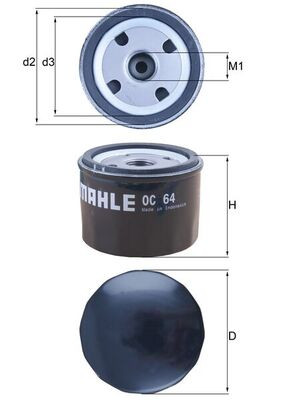 MAHLE Ölfilter