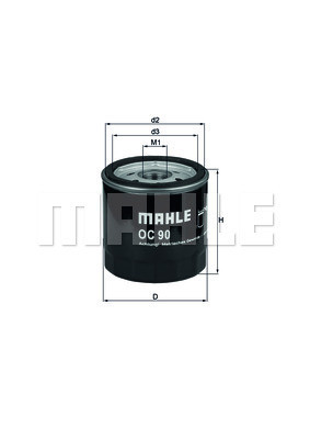 MAHLE Ölfilter