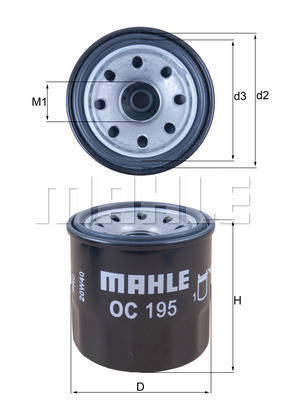MAHLE Ölfilter