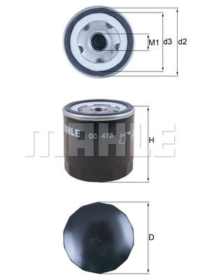 MAHLE Ölfilter