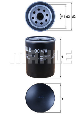 MAHLE Ölfilter