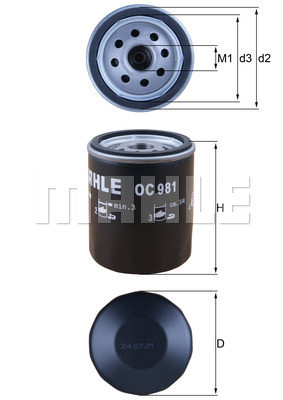 MAHLE Ölfilter MAHLE Ölfilter