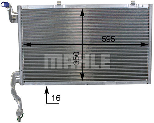 MAHLE Kondensator, Klimaanlage