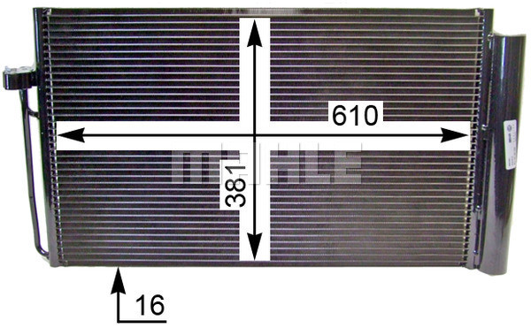 MAHLE Kondensator, Klimaanlage