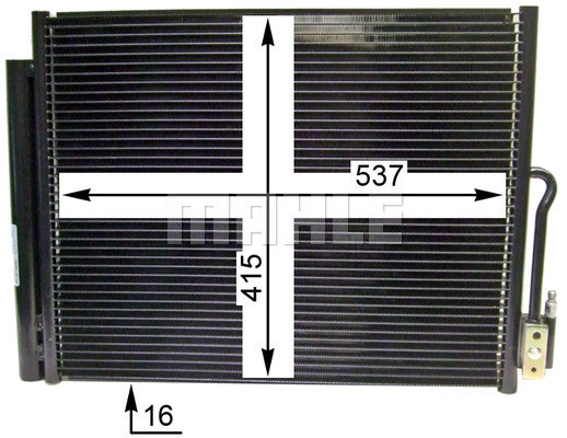 MAHLE Kondensator, Klimaanlage