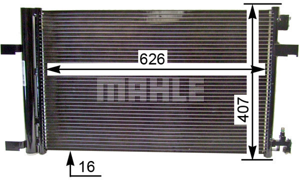 MAHLE Kondensator, Klimaanlage