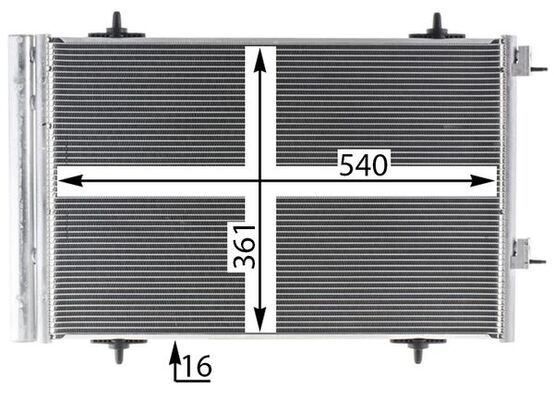 MAHLE Kondensator, Klimaanlage
