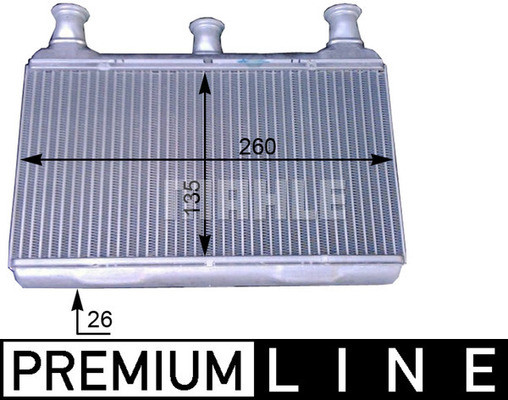 MAHLE Wärmetauscher, Innenraumheizung