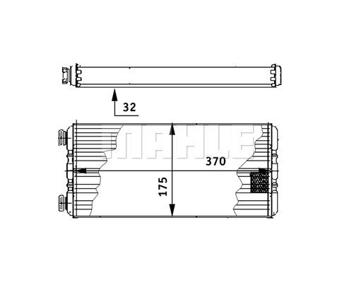 MAHLE Wärmetauscher, Innenraumheizung