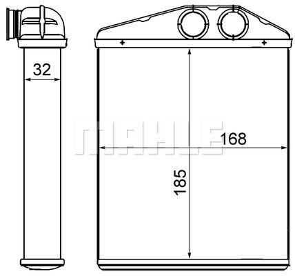 MAHLE Wärmetauscher, Innenraumheizung