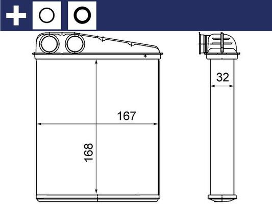 MAHLE Wärmetauscher, Innenraumheizung