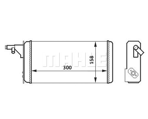 MAHLE Wärmetauscher, Innenraumheizung