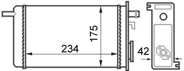 MAHLE Wärmetauscher, Innenraumheizung
