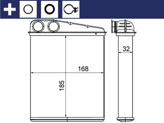 MAHLE Wärmetauscher, Innenraumheizung