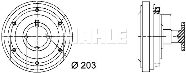 MAHLE Kupplung, Kühlerlüfter