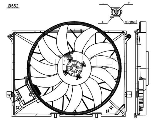MAHLE Lüfter, Motorkühlung