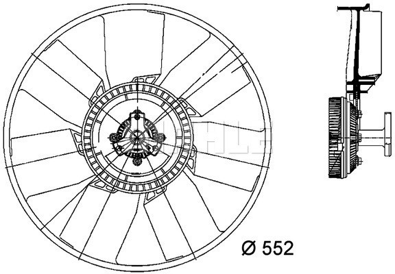 MAHLE Lüfter, Motorkühlung