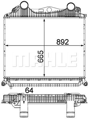 MAHLE Ladeluftkühler MAHLE Ladeluftkühler