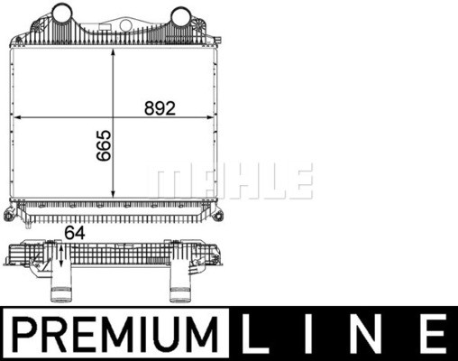 MAHLE Ladeluftkühler MAHLE Ladeluftkühler