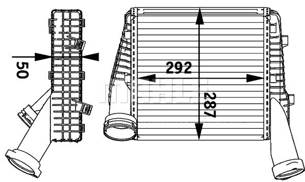 MAHLE Ladeluftkühler MAHLE Ladeluftkühler