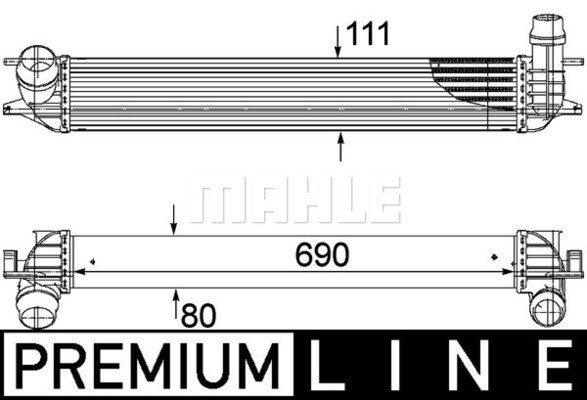 MAHLE Ladeluftkühler