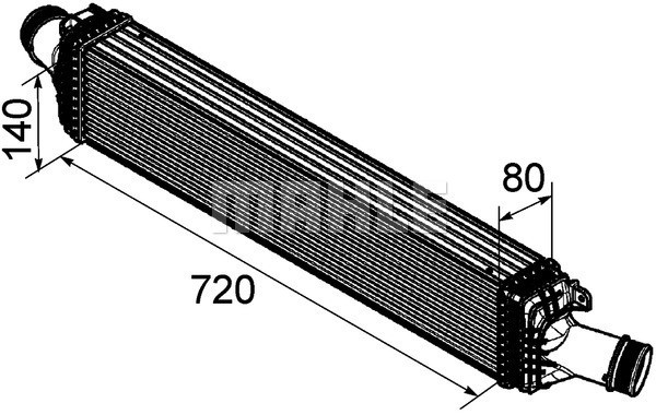 MAHLE Ladeluftkühler MAHLE Ladeluftkühler