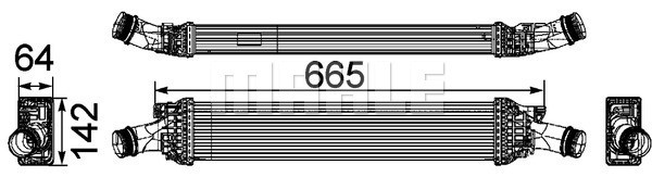 MAHLE Ladeluftkühler