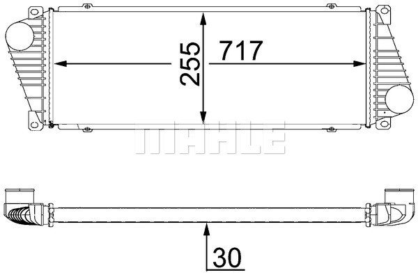 MAHLE Ladeluftkühler MAHLE Ladeluftkühler