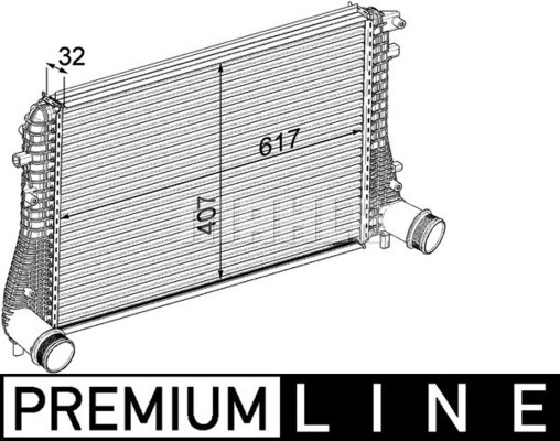MAHLE Ladeluftkühler MAHLE Ladeluftkühler