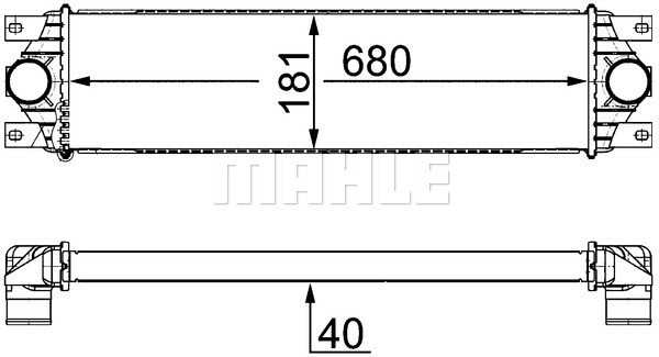 MAHLE Ladeluftkühler MAHLE Ladeluftkühler