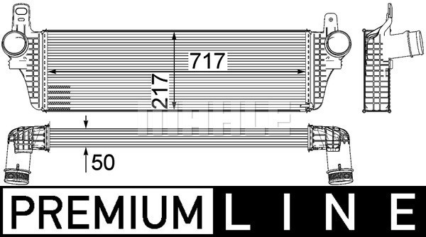 MAHLE Ladeluftkühler MAHLE Ladeluftkühler