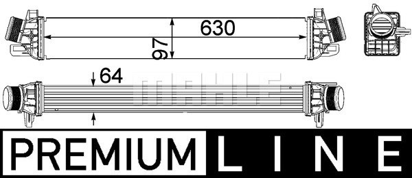 MAHLE Ladeluftkühler