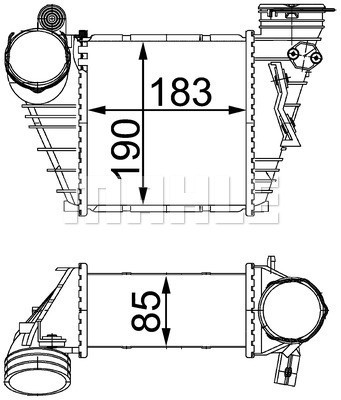 MAHLE Ladeluftkühler MAHLE Ladeluftkühler