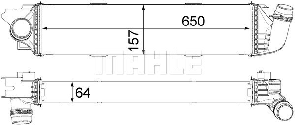 MAHLE Ladeluftkühler MAHLE Ladeluftkühler