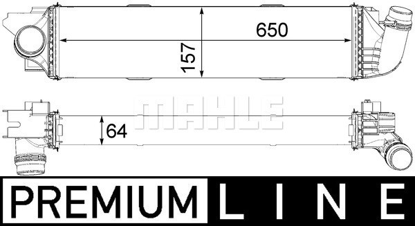 MAHLE Ladeluftkühler MAHLE Ladeluftkühler