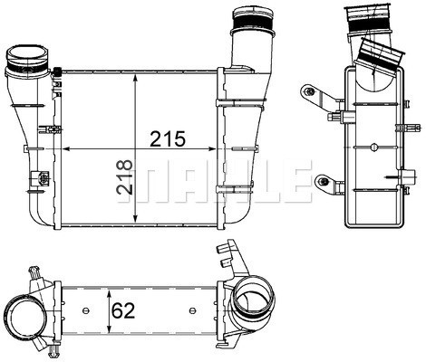 MAHLE Ladeluftkühler MAHLE Ladeluftkühler