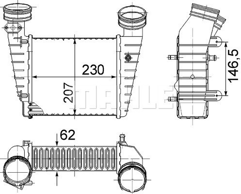 MAHLE Ladeluftkühler MAHLE Ladeluftkühler