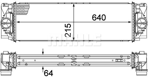MAHLE Ladeluftkühler MAHLE Ladeluftkühler
