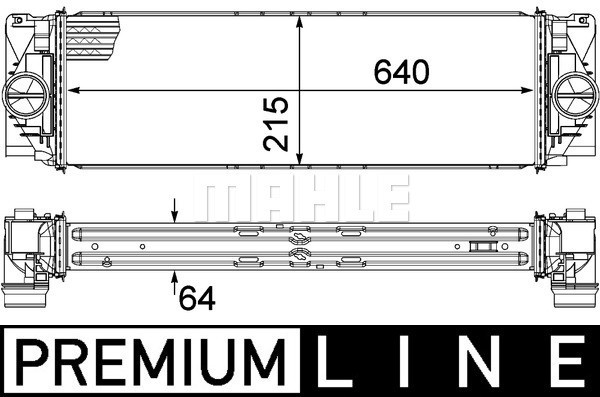 MAHLE Ladeluftkühler MAHLE Ladeluftkühler