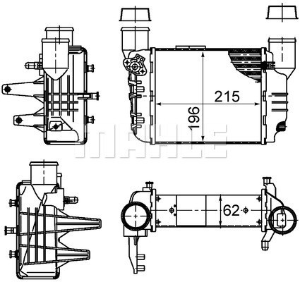 MAHLE Ladeluftkühler MAHLE Ladeluftkühler